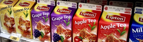 Lipton Specials: Regular Grape, Lemon, and Apple Tea