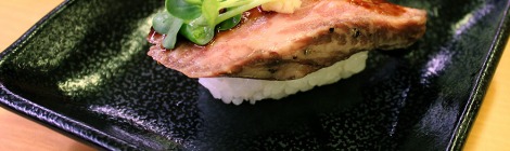 No Fish Sushi: Wagyu Beef
